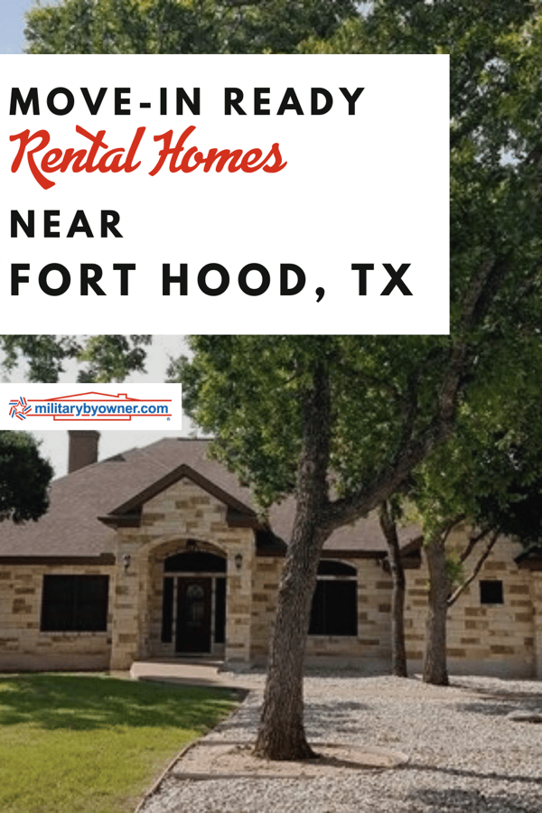 MoveIn Ready Rental Homes Near Fort Hood, Texas